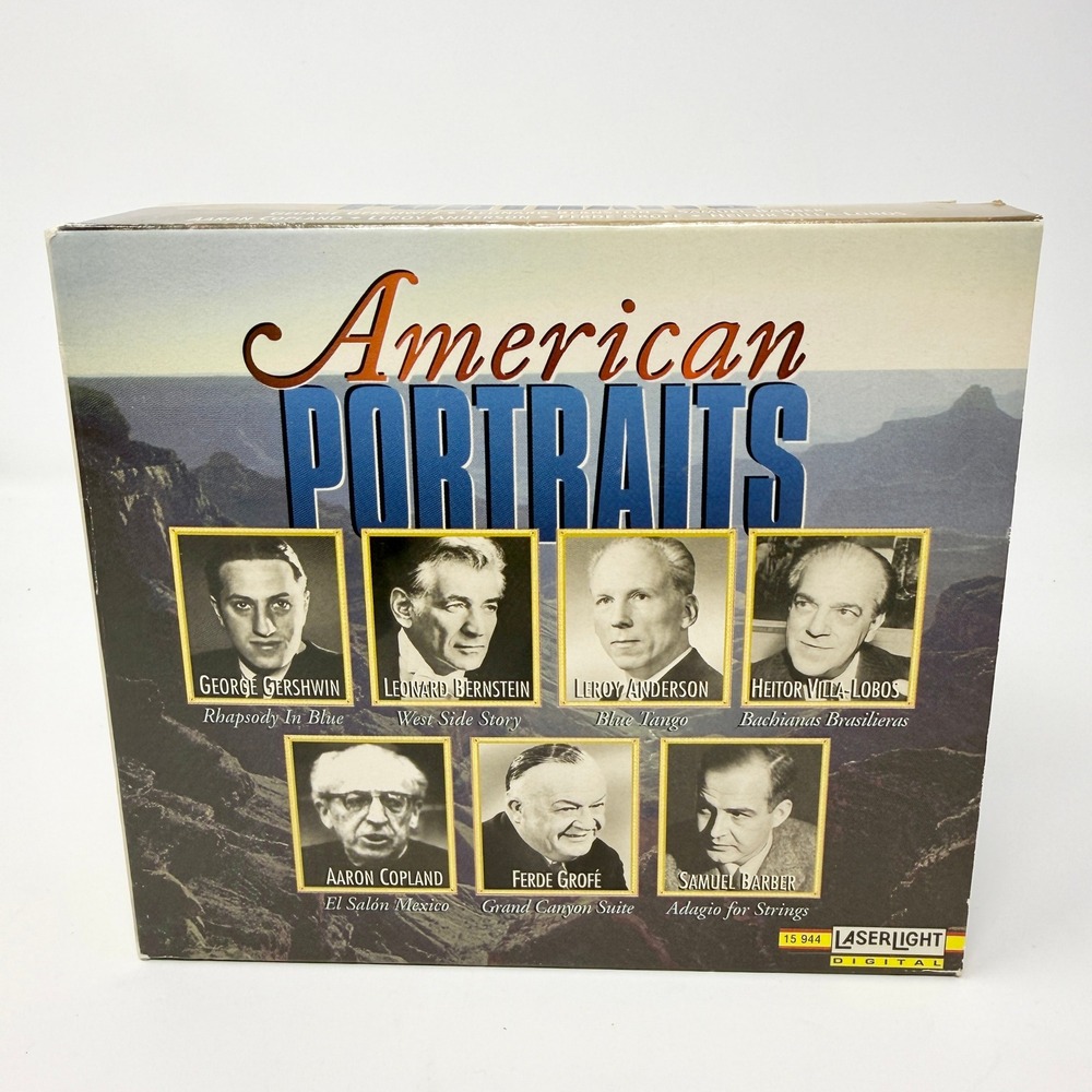 American Portraits 5 CD Set Laserlight‎ Digital Delta Music Gershwin
